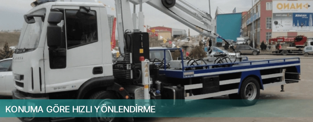 3. Sanayi İlçemi Konuma Göre Hızlı Yönlendirme